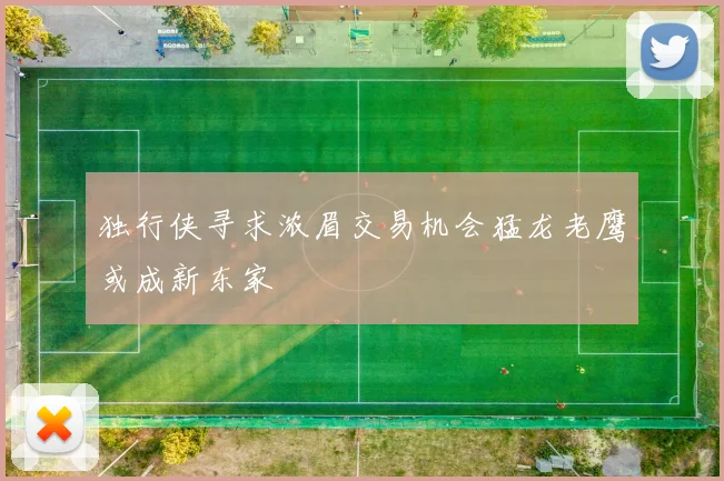 独行侠寻求浓眉交易机会猛龙老鹰或成新东家